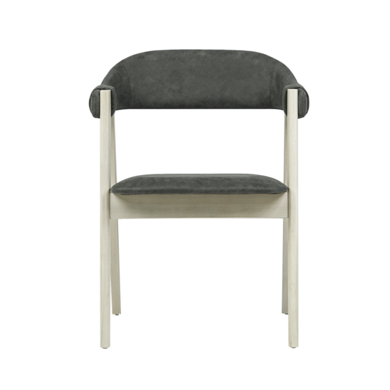 Dolche half-seat, grey suede, Shanegreen grey, organic white - photo 4