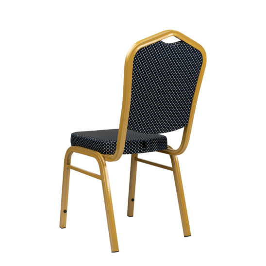 Chair Hit 25mm - gold, blue crown - photo 3