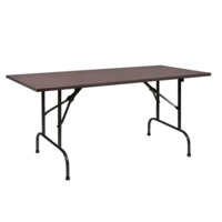 Product photo Table Leader 1, 1300*800, wenge, black, PVC edge, without bumpers  from the manufacturer ChiedoCover, product picture, real product photo