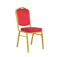 Product photo Chair Hit 25mm - gold, velour red from the manufacturer ChiedoCover, product picture, real product photo