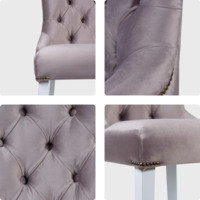Product photo Harry's half-seat, platinum color from the ChiedoCover company.