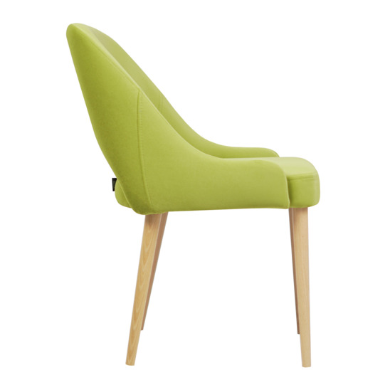 Milan chair, velour Selesta 31 light green - photo 3