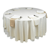 Product photo Tablecloth zhuravinka D210, ivory, monogram from the manufacturer ChiedoCover, product picture, real product photo