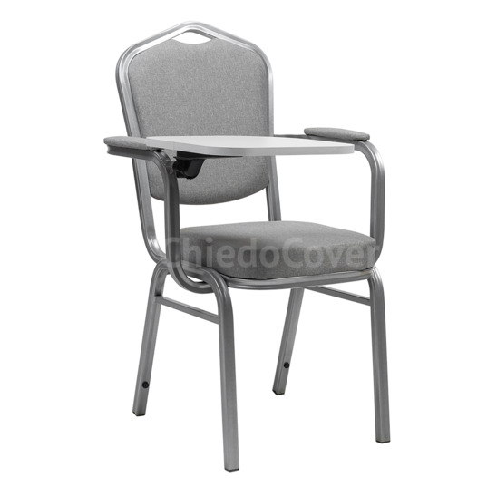 Hit 25 mm silver chair with armrests and music stand - صور 1