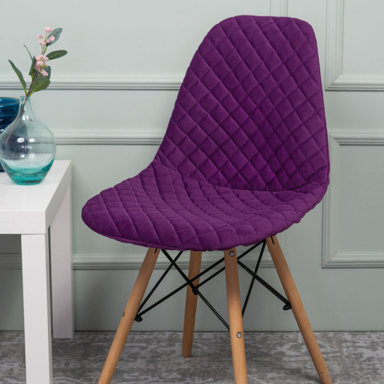 E07 chair cover for Eames, purple - photo 8