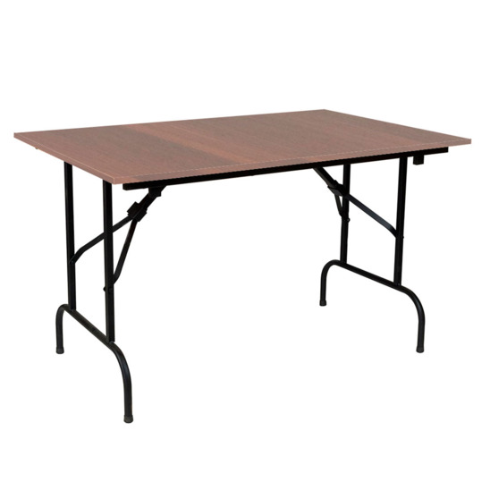 Leader table 1,1200*600, walnut, black, PVC edge, without bumpers - photo 1