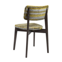 Product photo Topaz chair, chenille ONTARIO band bamboo, stain wenge from the ChiedoCover company.