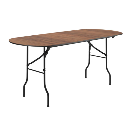 Table Leader 5, 1800x800, walnut, black - photo 1