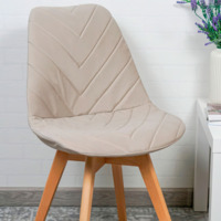 Product photo Frankfurt chair cover, Christmas tree, beige from the manufacturer ChiedoCover, product picture, real product photo