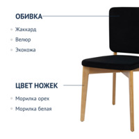Product photo Safir Chair from the ChiedoCover company.