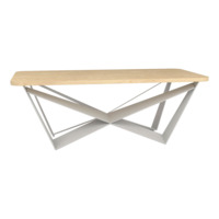 Product photo Loft Butterfly table, clear lacquer from the ChiedoCover company.