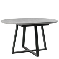 Product photo Kong sliding table, chipboard Concrete Chicago from the ChiedoCover company.