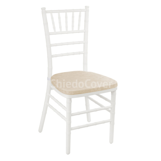 Chiavari chair cushion 01, 3 cm, beige - photo 1