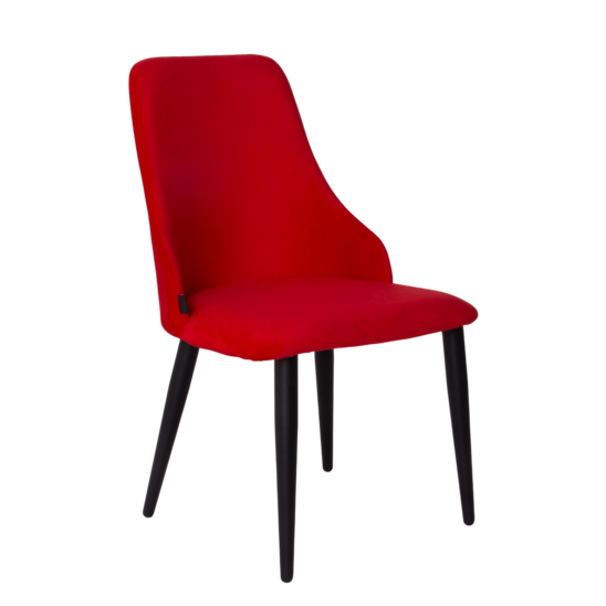 Aer chair, Evita 29 velour, metal 40*20 RAL 9005 - photo 1