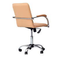 Product photo Samba elevator chair, eco-leather Galaxy Cream, chrome frame from the ChiedoCover company.