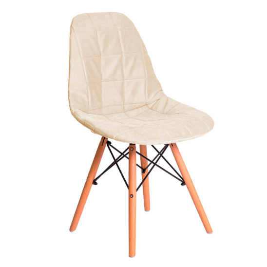 E04 chair cover for Eames, beige - photo 1