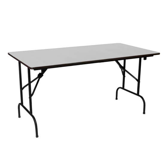 Table Leader 1, 1500x800, grey, black - photo 1