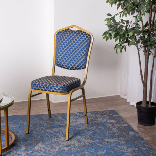 Hit 20mm banquet chair, gold, arch blue - photo 6