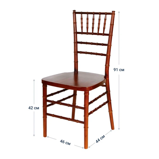 Chiavari Flame chair, wooden   - photo 4