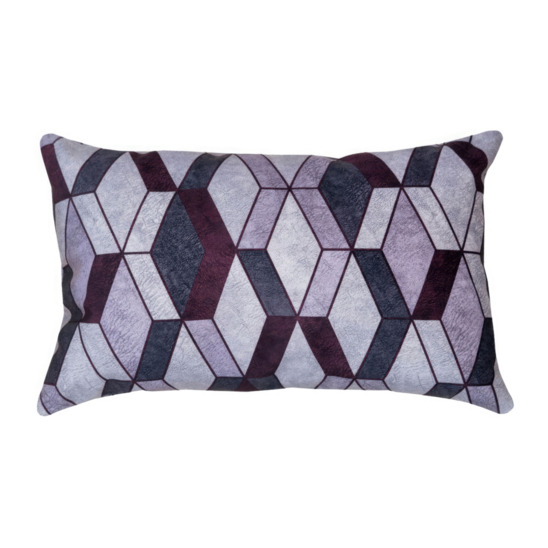 Decorative Lambre cushion, diamond - photo 1