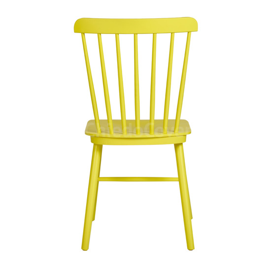 Tucker chair, yellow wooden - photo 4