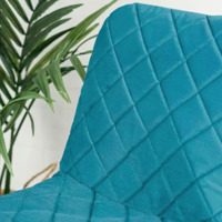 Product photo Chair cover with CHILLY backrest, blue from the ChiedoCover company.