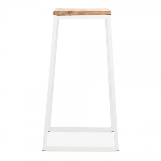 Bar stool, white - photo 3