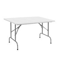 Product photo Table Leader 1, 1200x600, white, silver, without bumpers from the manufacturer ChiedoCover, product picture, real product photo