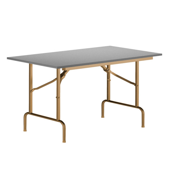 Table Leader 1, 1500x800, grey, champagne, PVC edge, without bumpers - photo 1