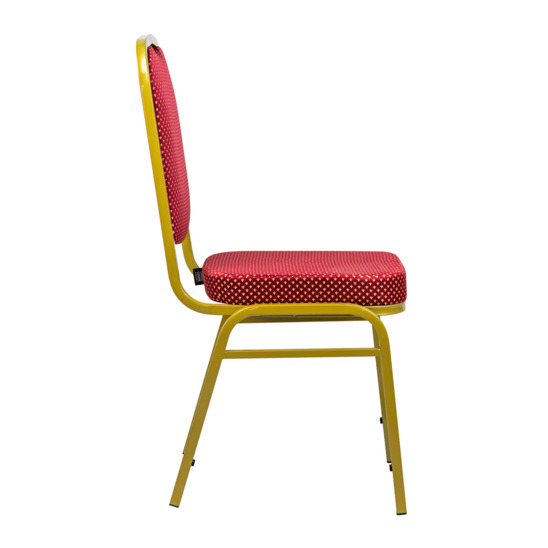 Oregon chair, gold, red crown - photo 2