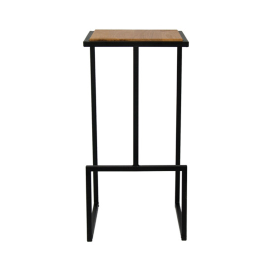 Loft-12 bar stool with footrest - photo 2