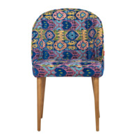 Product photo Tony's chair, tapestry blue from the ChiedoCover company.