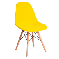 Product photo E07 chair cover for Eames, yellow from the manufacturer ChiedoCover, product picture, real product photo