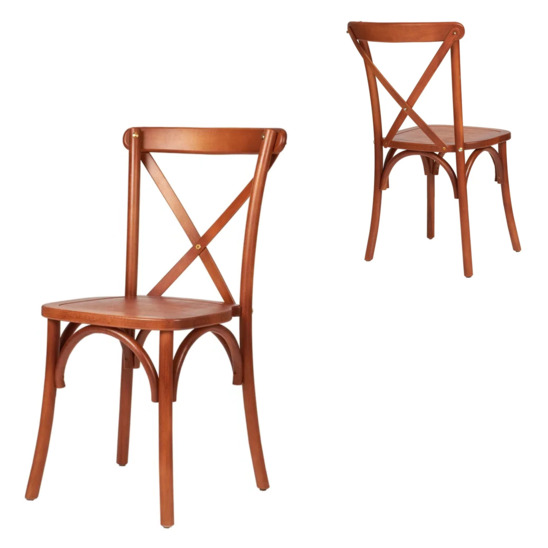 Crossback chair, cinnamon - photo 6