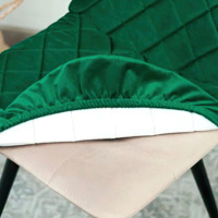 Product photo Chair cover with CHILLY backrest, green from the ChiedoCover company.