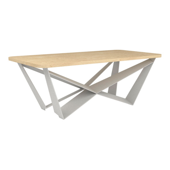 Loft Butterfly table, clear lacquer - photo 1