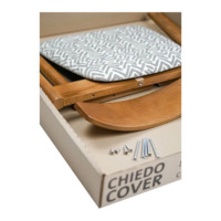 Product photo Rockwell chair, blue from the ChiedoCover company.