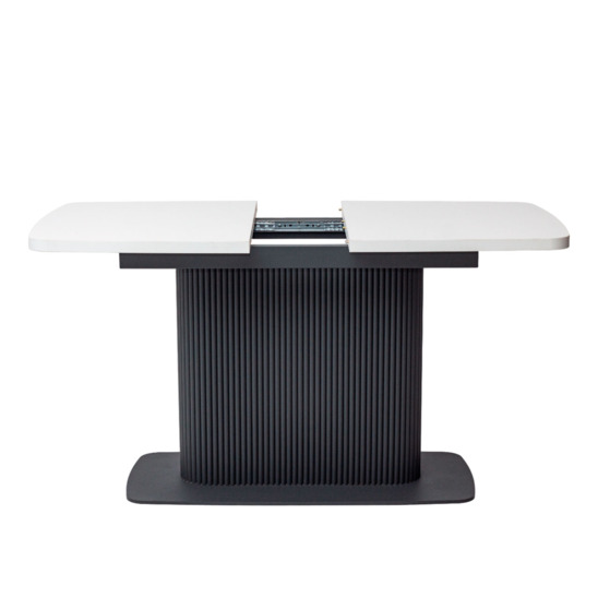 Benjamin sliding table, HPL, matt white - photo 4