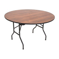 Product photo Table Leader 3 d1500, walnut, black from the manufacturer ChiedoCover, product picture, real product photo