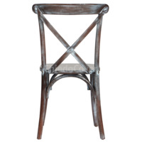 Product photo Crossback chair, wenge, white patina from the ChiedoCover company.