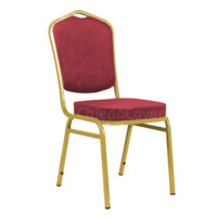 Product photo Chair Hit 20 mm, gold, microfiber red from the manufacturer ChiedoCover, product picture, real product photo