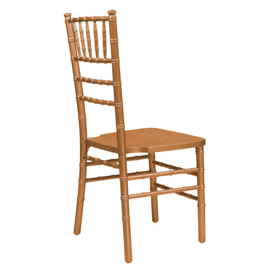 Chiavari chair, Grayish-Orange, wooden - photo 2