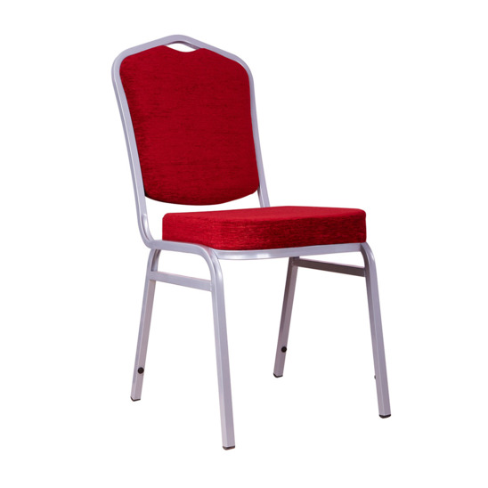 Chair Hit 20mm - silver, chenille red  - photo 1