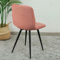 Product photo Chair cover with back CHILLY, pink from the ChiedoCover company.