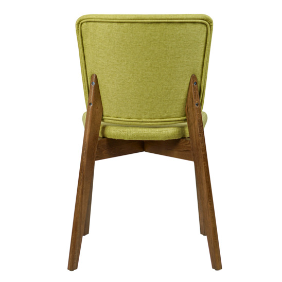 Safir chair, Matting Montreal72 mustard, light walnut - photo 5