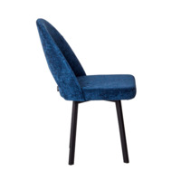 Product photo  Mallin chair, chenille Rialto 13, swivel base black moire from the ChiedoCover company.