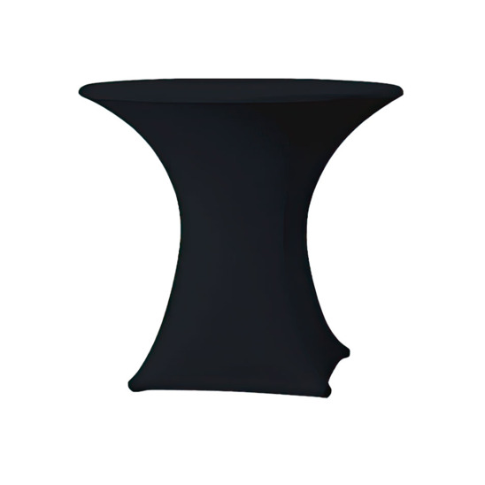 Table cover 05, D800, H75, spandex black - photo 1