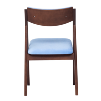 Product photo Folding chair Clack, upholstered backrest, velour Teddy 311, beech frame from the ChiedoCover company.