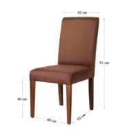 Product photo The Hague chair is brown from the ChiedoCover company.