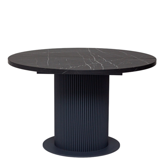 Sliding table Optima , HPL, matte black - photo 1